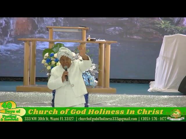 CHURCH OF GOD HOLINESS IN CHRIST | 40 Day Revival | Day 11 | 6.19.24 |