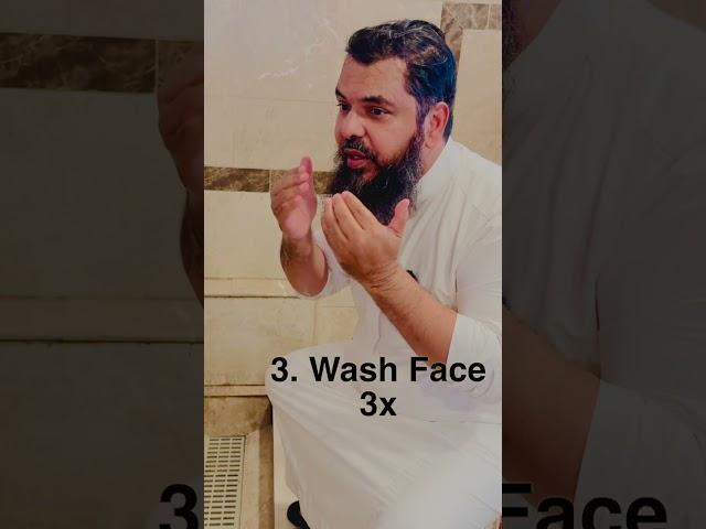 Quick Wudu Tutorial for Beginners 