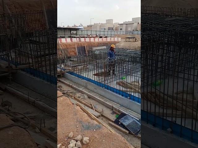 Transformer pad and wall construction - Substation construction site - Mr Civil Engineer