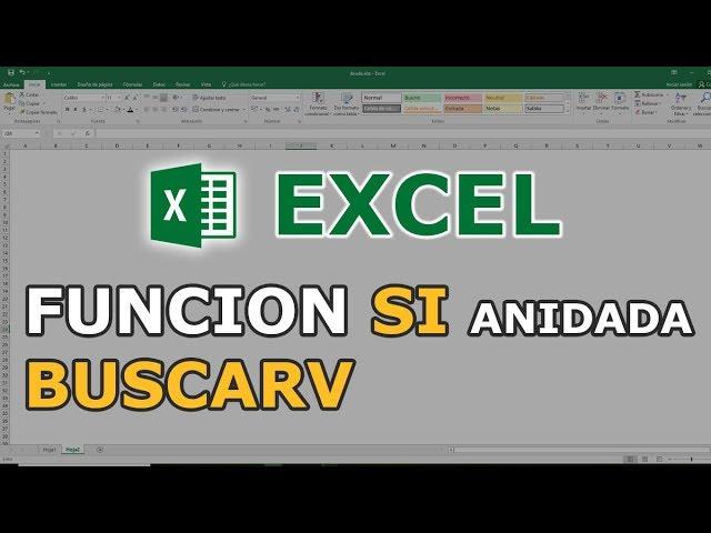 FUNCION SI Anidada con BUSCARV en Excel