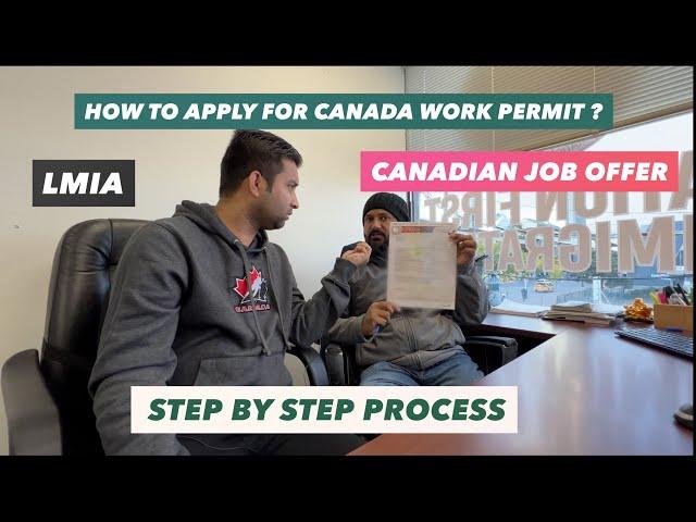 Canada LMIA & Work Permit Step By Step Process | Biometric, Medical, PPR| Canada Vlogs