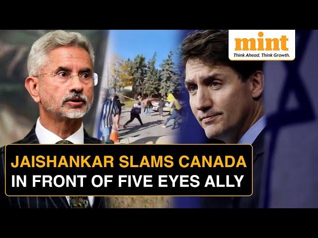 Jaishankar's SHARP Criticism Of Canada After Temple Attack: Look At Political Space For Extremists