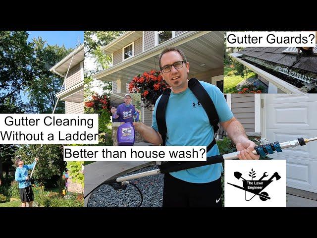 The Ultimate Exterior House/Gutter Wash Combo?  Super Clean and 18ft Pressure Washer Extension Want