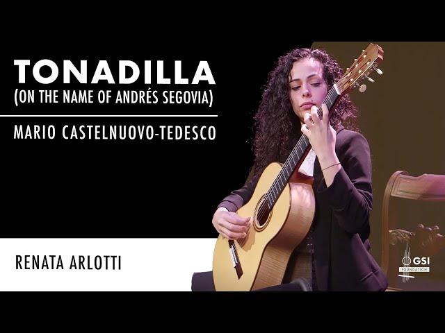 Mario Castelnuovo-Tedesco's "Tonadilla" played by Renata Arlotti on a 2023 Jake Fuller guitar