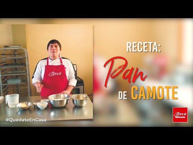 Receta de Pan de Camote - Nova Escuela