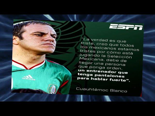 Cuauhtémoc Blanco hace fuerte crítica a la Selección Mexicana: "A nosotros si nos dolía perder"