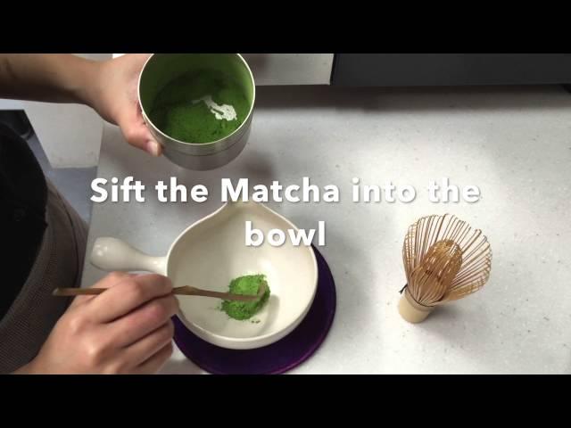 How to make Matcha ~ how to whisk matcha like a pro!