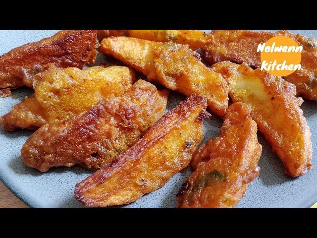 How To Make Peri Peri Potato Wedges | Crispy Potato Wedges | Nolwenn Kitchen