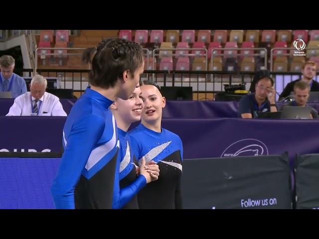 Estonia - 2022 TeamGym Europeans, junior mixed teams final