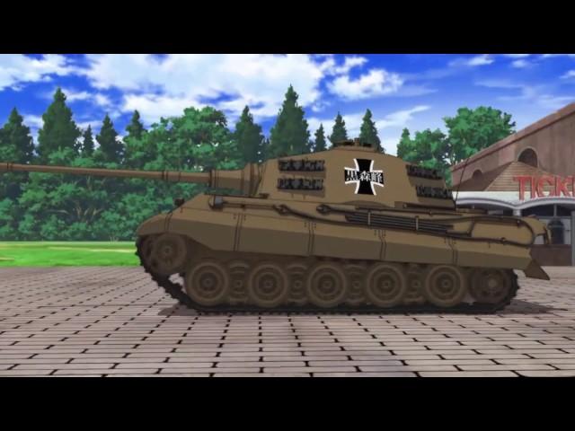 Girls und Panzer der Film - Selection University - When Johny comes marching home again - OST