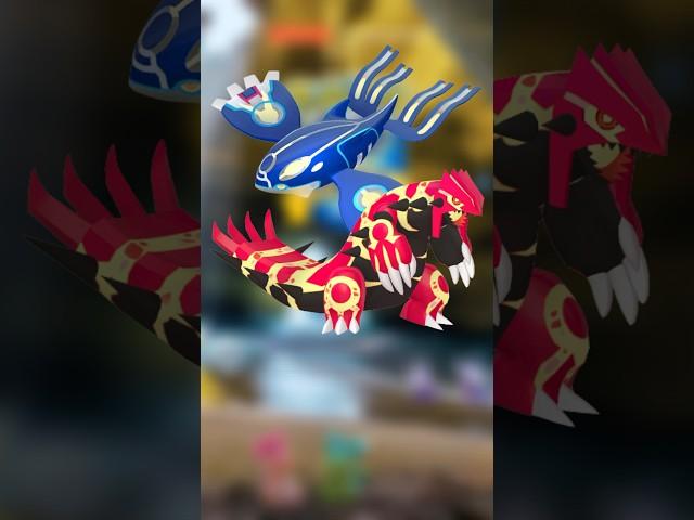 Primal Groudon & Kyogre Returning To Pokémon GO! #pokemongo