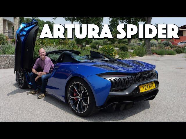 McLaren Artura Spider: So Fast, I Was Nearly Sick!