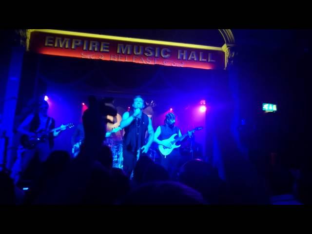 Raised on Rock cover 'Here I Go Again' at The Empire, Belfast