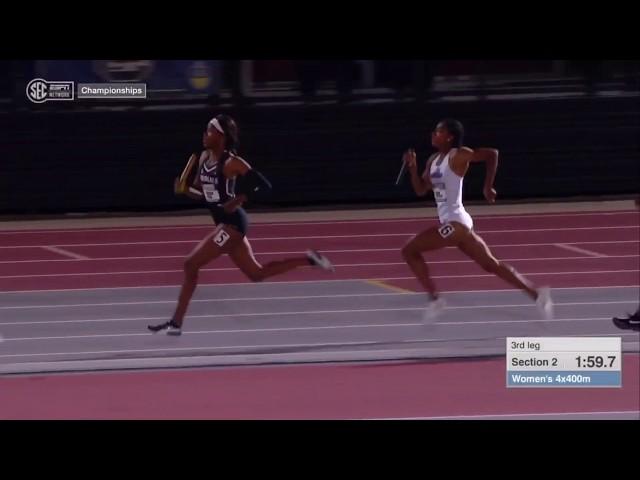 Women’s 4x400m - 2019 SEC Outdoor Championships