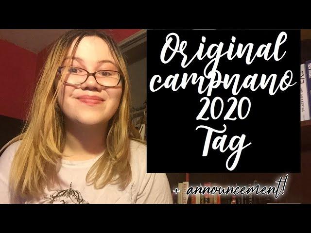 CampNanoWrimo 2020 Tag | Original + ANNOUNCEMENT