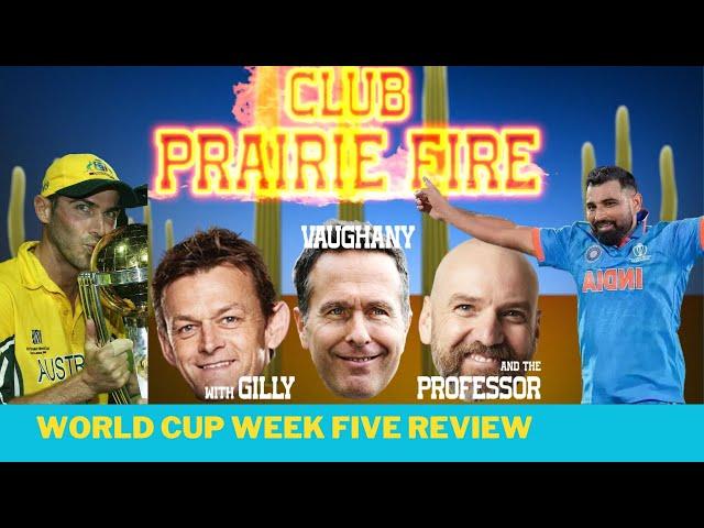 Damien Martyn joins Club Prairie Fire with Adam Gilchrist and Michael Vaughan