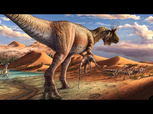 Cryolophosaurus | Large Crested Theropod Dinosaur | Early Jurassic | (Elvisaurus)