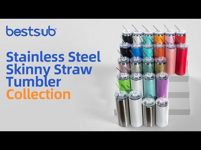 Check BestSub Sublimation & Laser Engraved Skinny Tumblers!