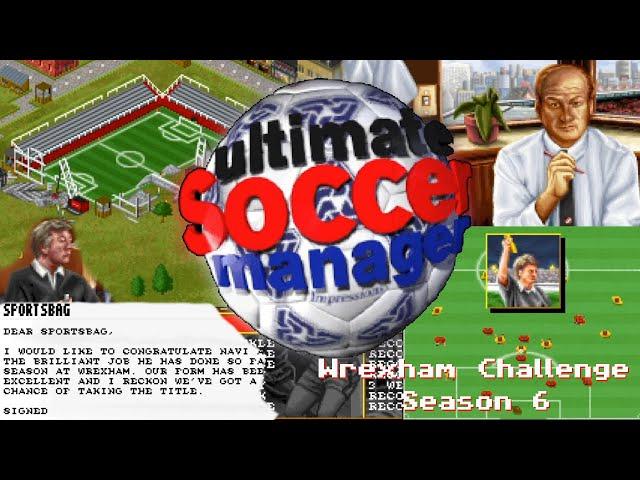 Ultimate Soccer Manager Longplay - Wrexham Challenge - Final Season