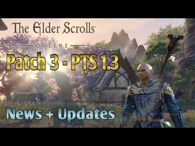 Überblick Teil 3 - The Elder Scrolls Online Update 3 - TESO PTS 1.3 - Emotes, AvA-Allianzkrieg, ua.