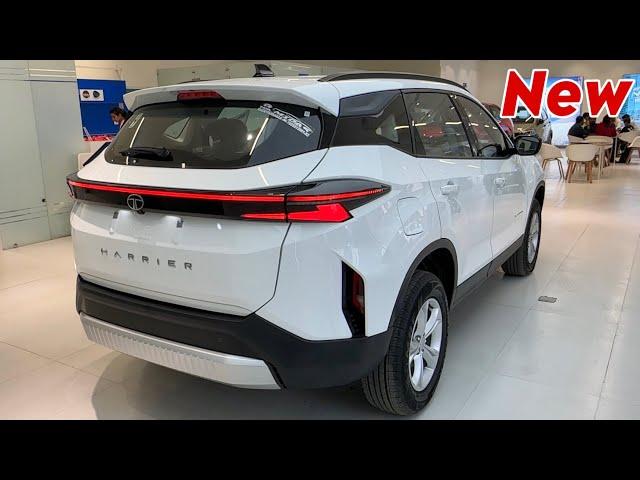 TATA HARRIER 2025 Updated New Model || Harrier Pure Plus 2025 White Colour Review