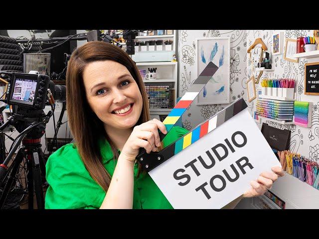 YouTuber Art Studio TOUR!