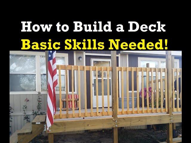 How to Build a Small Deck