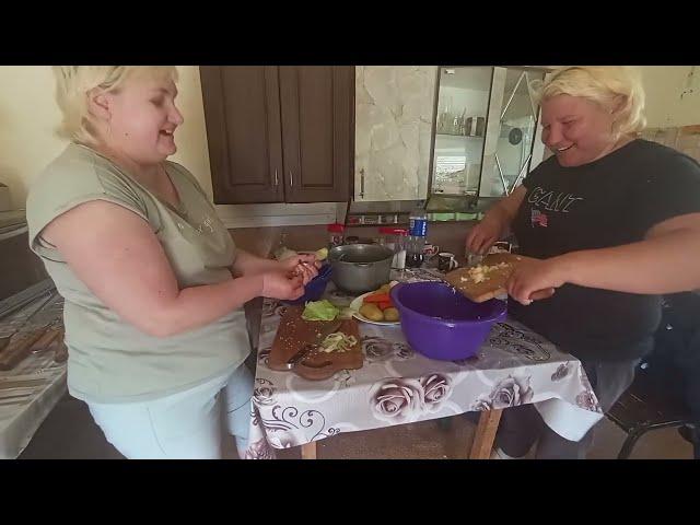 ЖИВУ ОДНА В ДЕРЕВНЕ / ПРИГОТОВИЛИ ГОЛУБЦЫ И АЛИВЬЕ