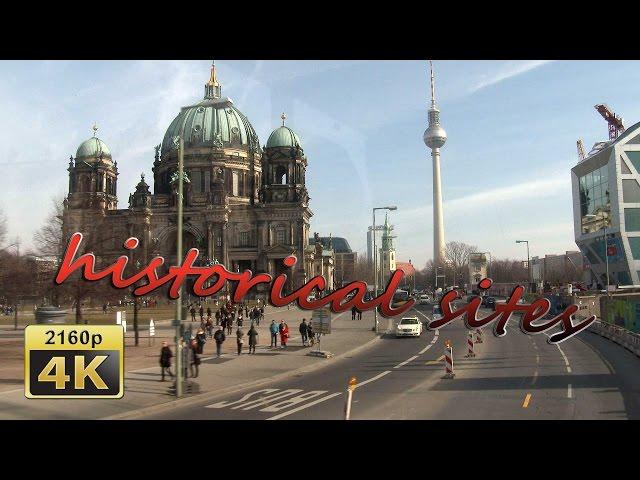 from Zoologischer Garten to Alexanderplatz by Bus, Berlin - Germany 4K Travel Channel