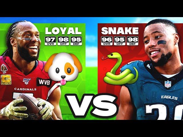 Loyalty vs. Snakes, But It's Madden 25