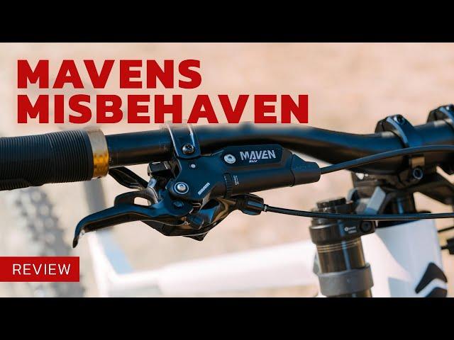 SRAM Maven Review - Goods and Bads #mtb Brake Review