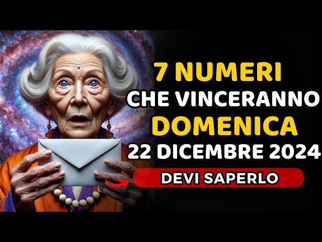 7 NUMERI FORTUNATI con la MAGGIORE PROBABILITÀ di apparire il 22 Dicembre | Saggezza Buddista