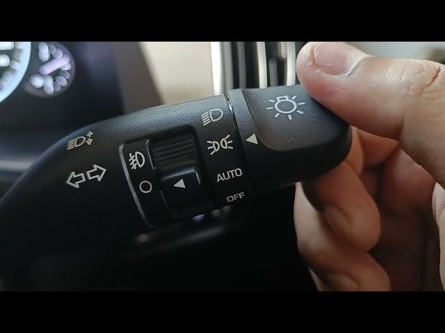 Headlight and Fog Light Controls || Explained || Video 38 || Hyundai Creta 2021 SX Executive