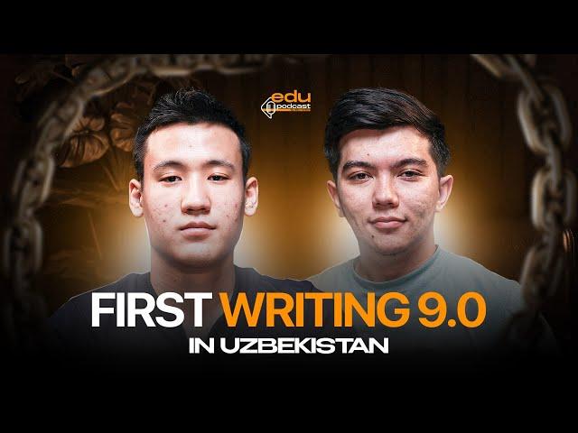 FIRST WRITING 9.0 IN UZBEKISTAN