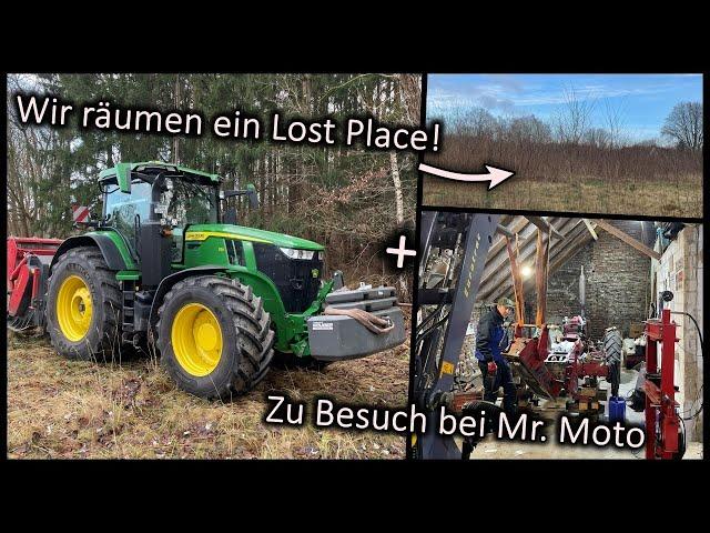 Forstmulchen aufm Lost Place | Schrauben an Mr. Moto's 844 | Arbeitsscheinwerfer am Amarok | VLOG 55