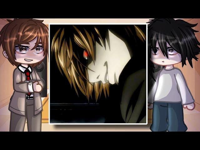 Death Note React To Yagami Light // Gacha Club