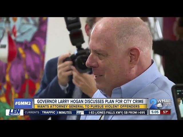 Governor Hogan directs Attorney General to prosecute more violent crime cases