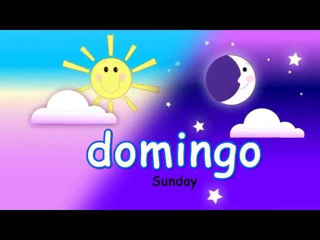   Days of the Week Spanish Song  Cancion Dias de la Semana Miss Rosi