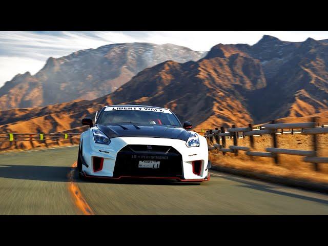 Liberty Walk LB-Silhouette GTR Volcano Touge Run | 4K