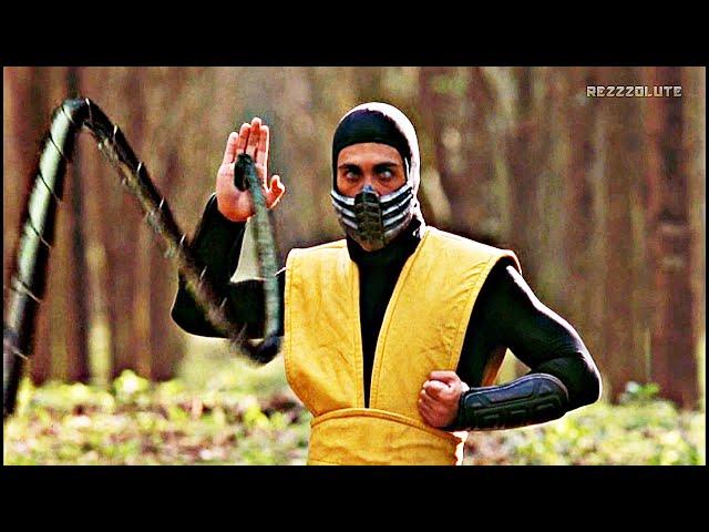 Johnny Cage vs Scorpion - Mortal Kombat
