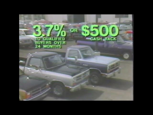 Don Miller Dodge | Spring Specials | 1987 WI Commercials