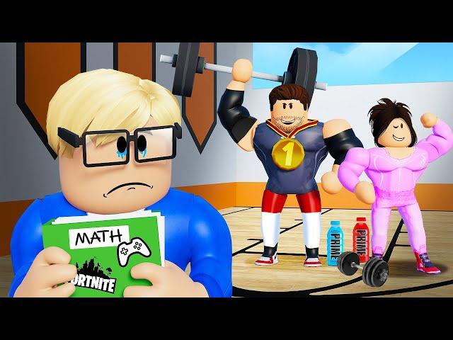 ADOPTED By An ATHLETE Family! (Roblox Movie)