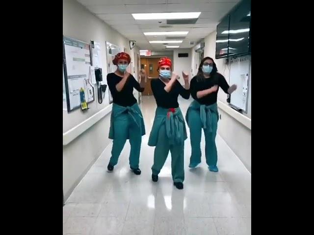 Nurse start dance in hospital #shorts