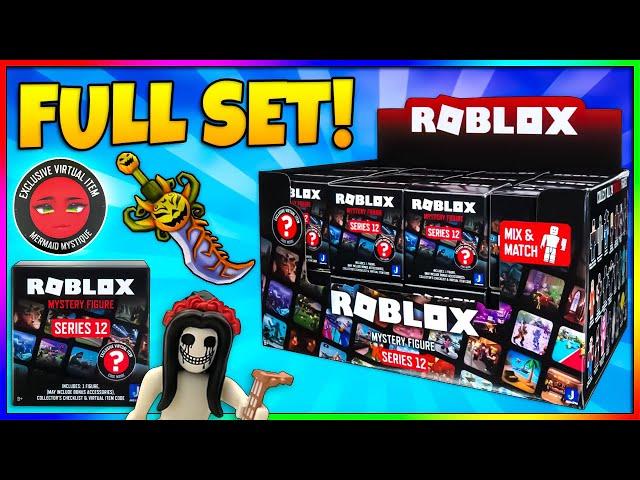 ALL Roblox Series 12 Mystery Boxes & ALL CODES | Unboxing Spirit Seer, Mimic, Mermaid Mystique