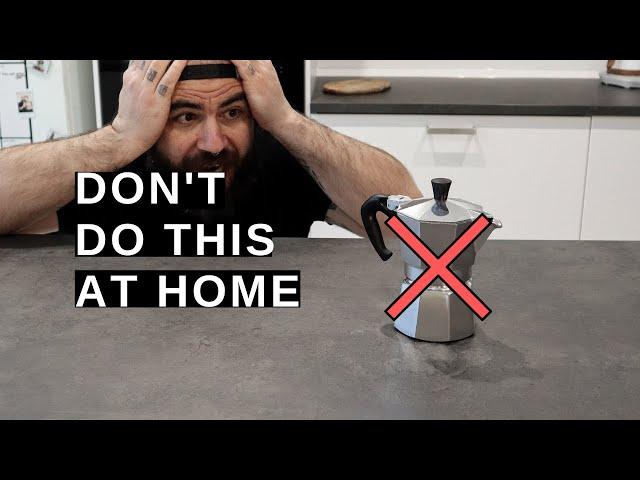 Top 6 MISTAKES with MOKA POT!!