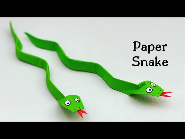 DIY PAPER SNAKE / Paper Crafts For School / Paper Craft / Easy kids craft ideas / Paper Craft New