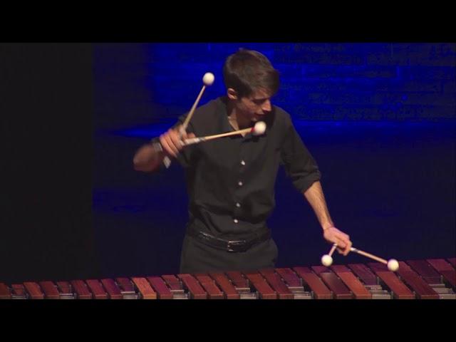 Nikolay Ivanov performing Bach's Partita no 2 in D minor for violin solo - Chaconne at TROMP 2018