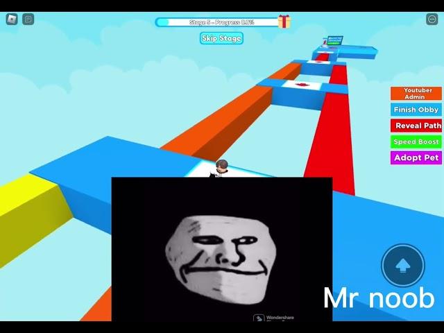 Roblox phonk troll face moment #shorts #trollface - Mr noob/ ian playland