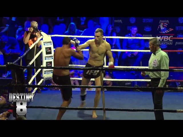 Ben Johnston (Australia) vs Areta Gilbert (New Zealand) Muay Thai