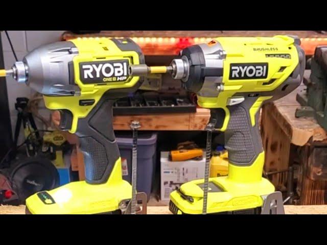 Ryobi 3 Speed VS Ryobi 4 Mode Brushless Impact Drivers